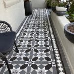 Tessellated black, white and gray Sydney